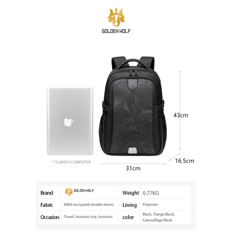 Рюкзак міський Golden Wolf GB00433