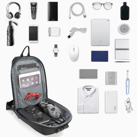 Сумка антизлодій з кодовим замком Tigernu T-S8102